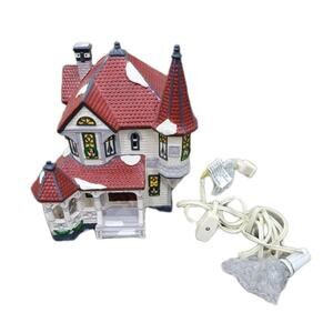 Dept‎ 56 Snow Village Queen Anne Victorian House #51578 w/ Box Retired Works